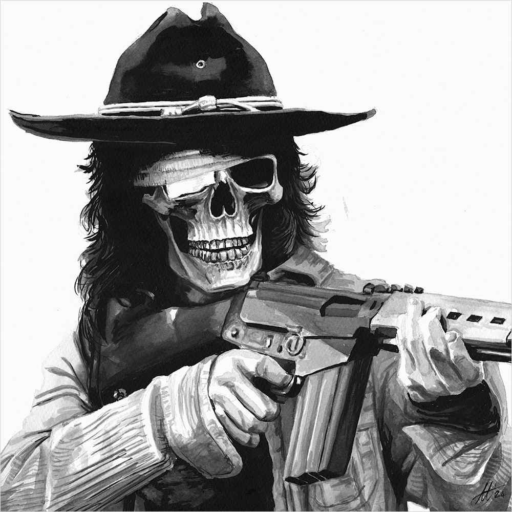 "Carl" Original by Tony Hodgkinson