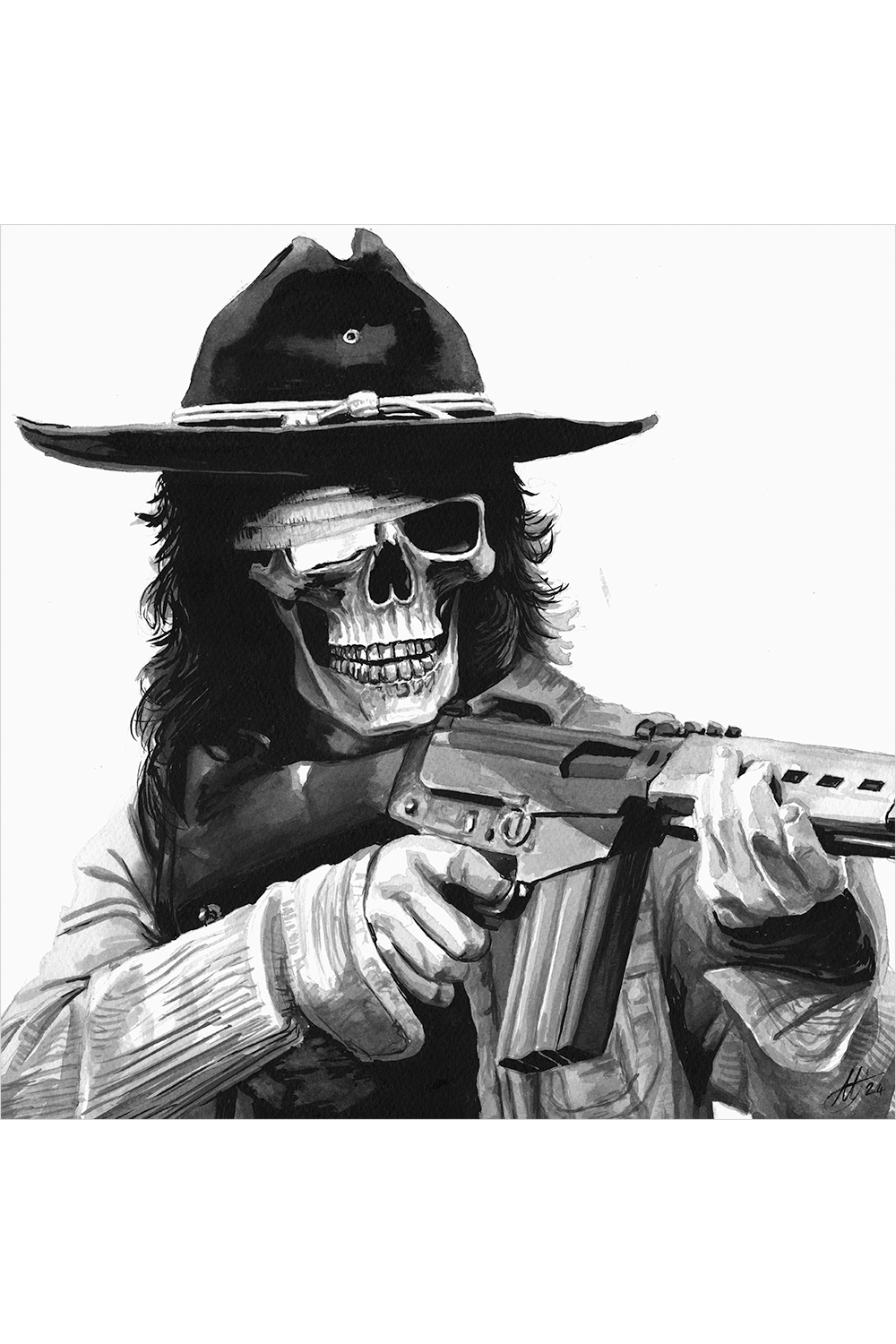 "Carl" Original by Tony Hodgkinson