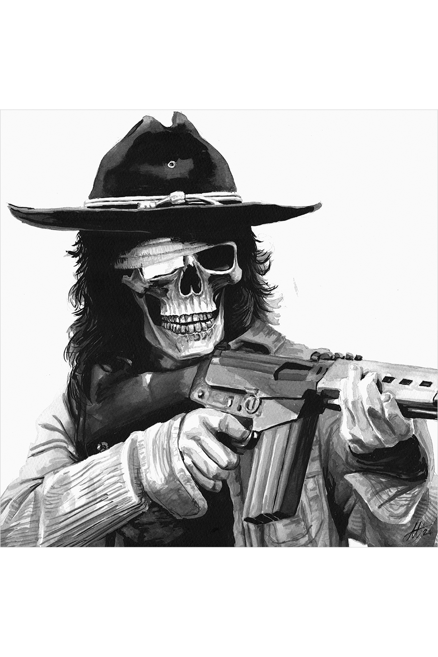 "Carl" Original by Tony Hodgkinson