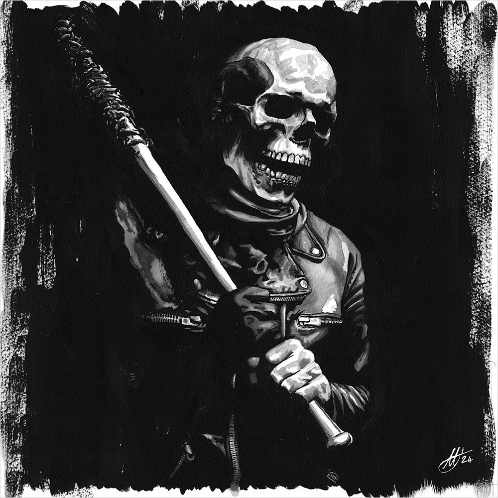 "Negan" Original by Tony Hodgkinson