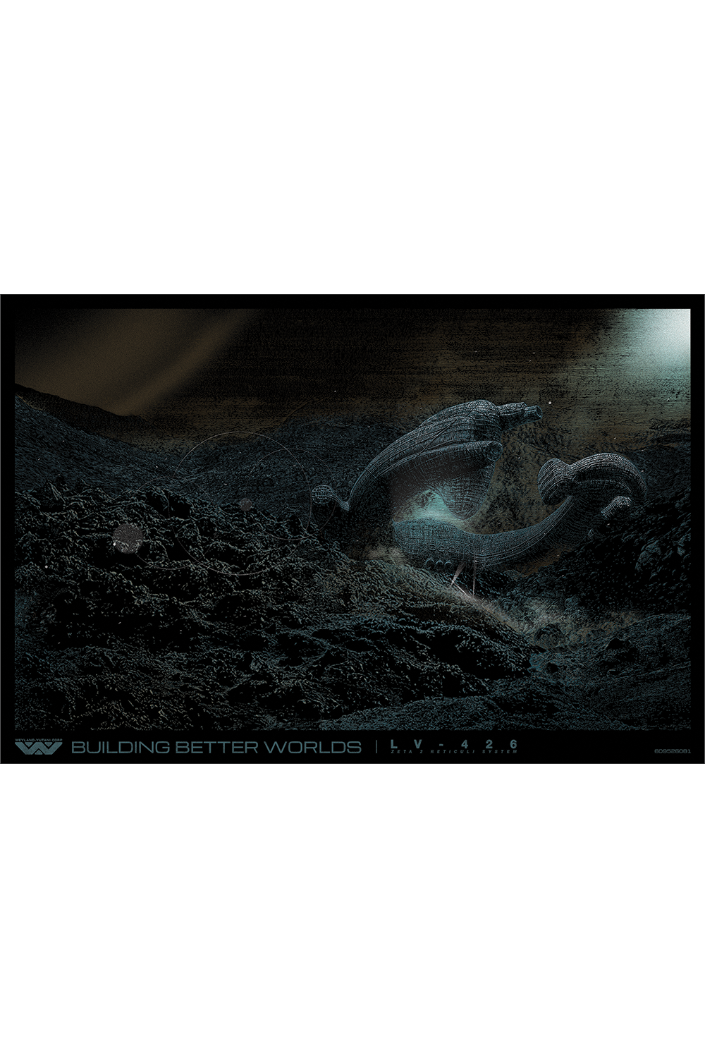 "Building Better Worlds" Black LV-426 Variant by True Spilt Milk