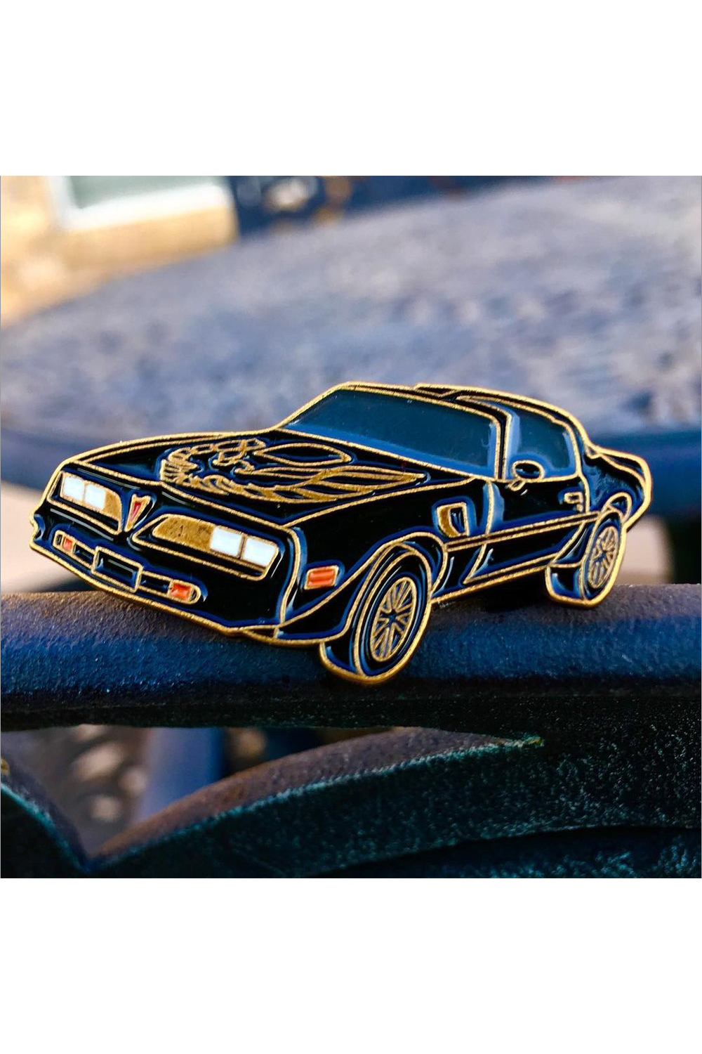 588. "Bandit" Pin by Hellraiser Designs