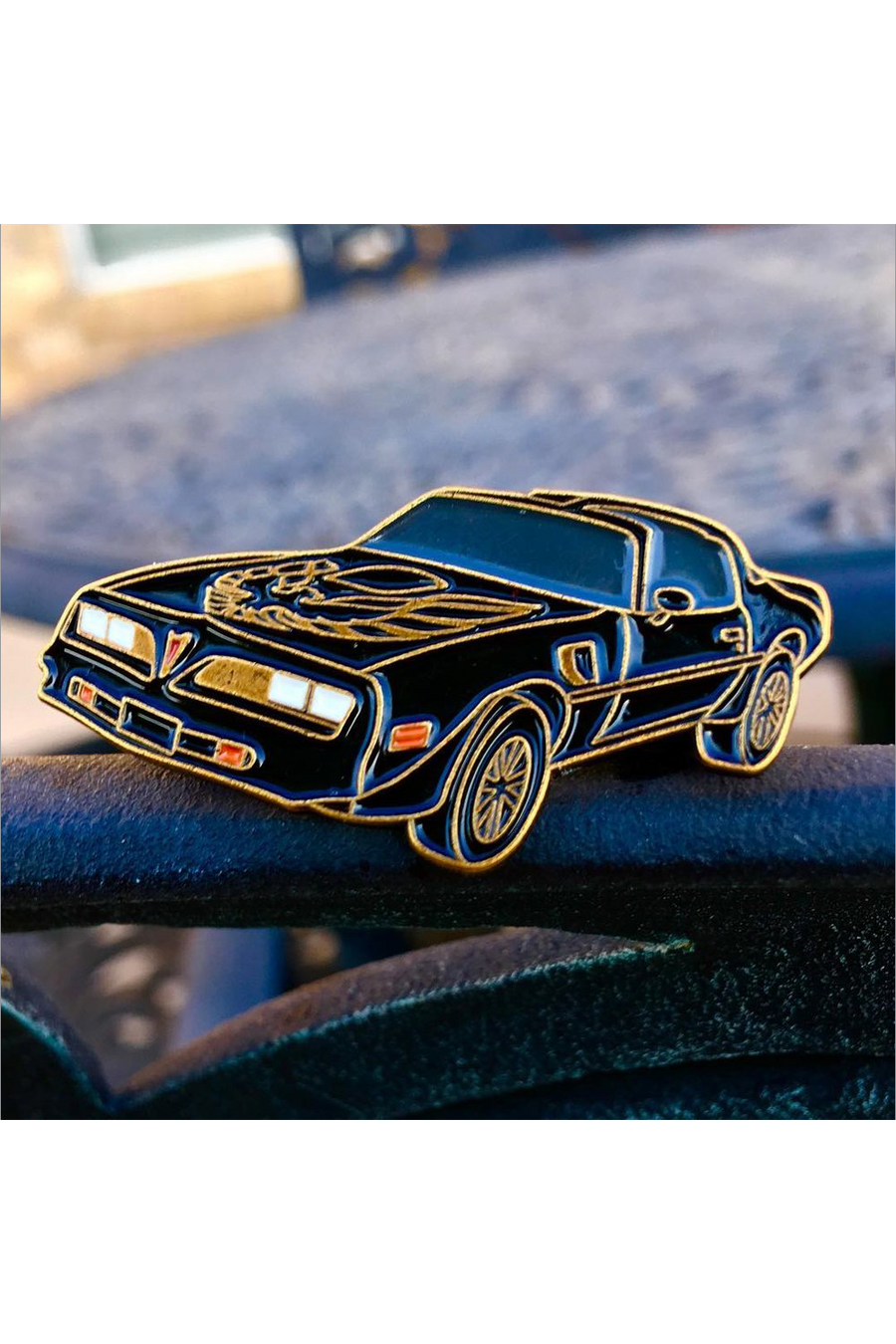 588. "Bandit" Pin by Hellraiser Designs