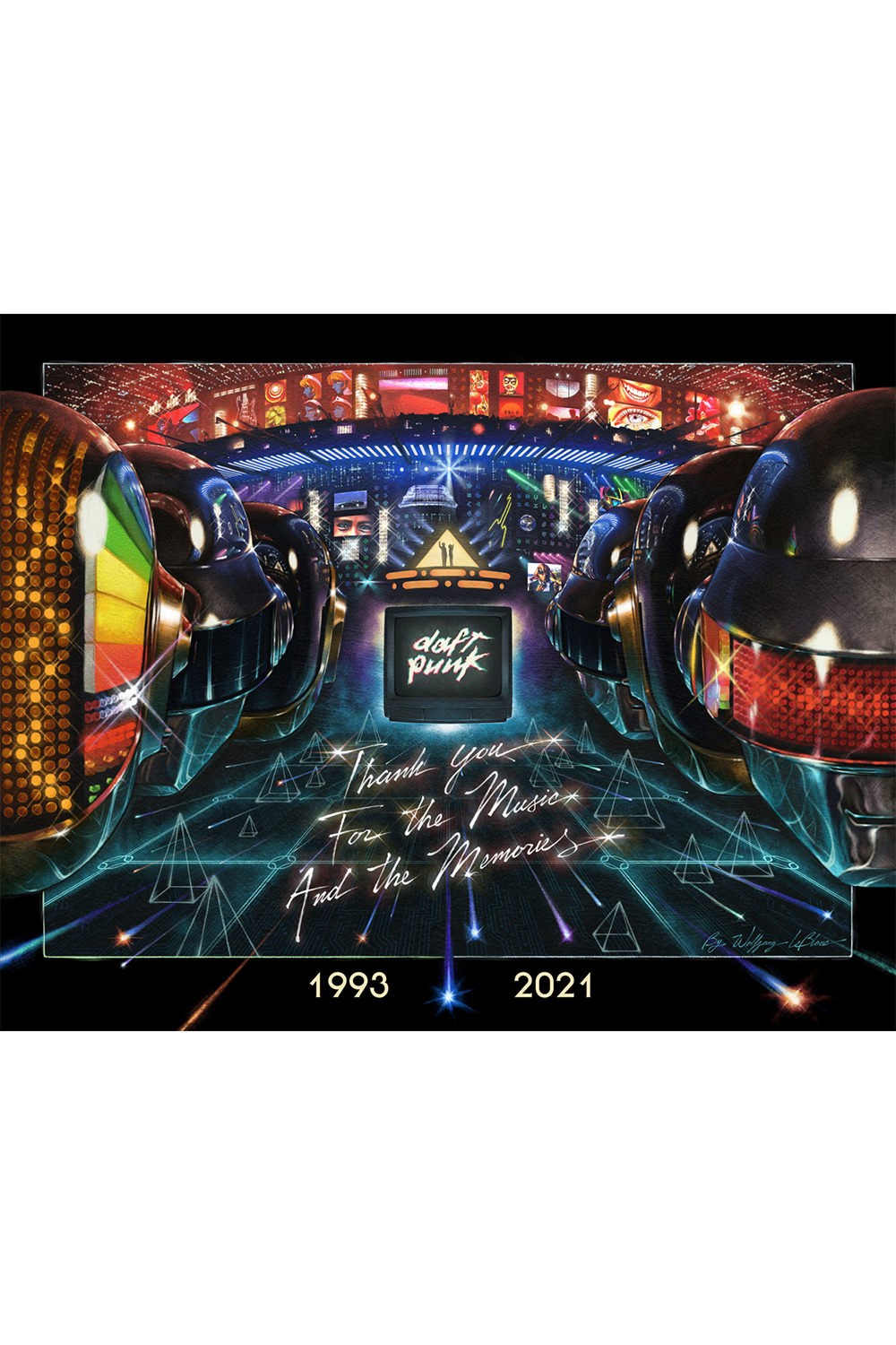 "Daft Punk Tribute" by Wolfgang LeBlanc