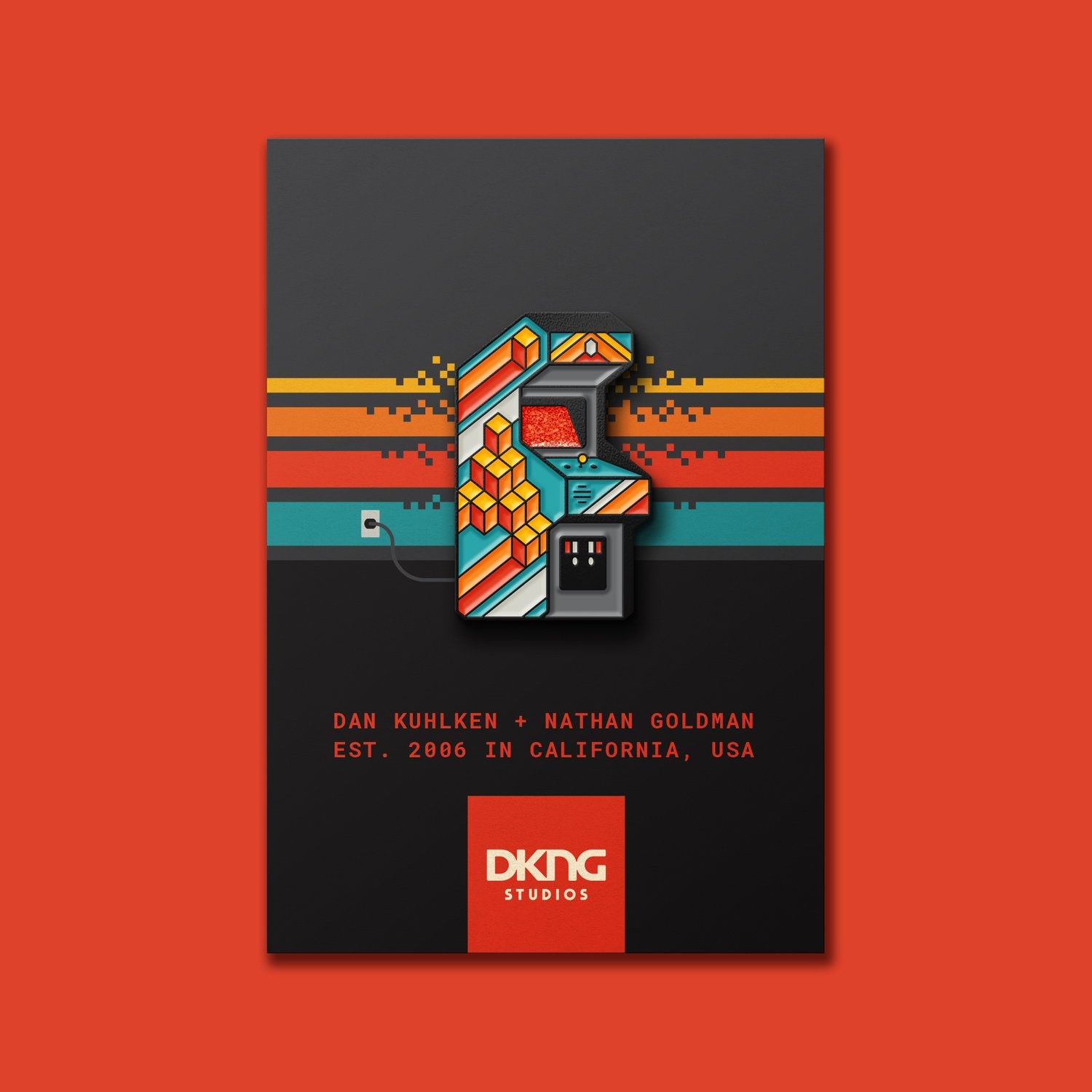 "Arcade: Build" Pin by DKNG