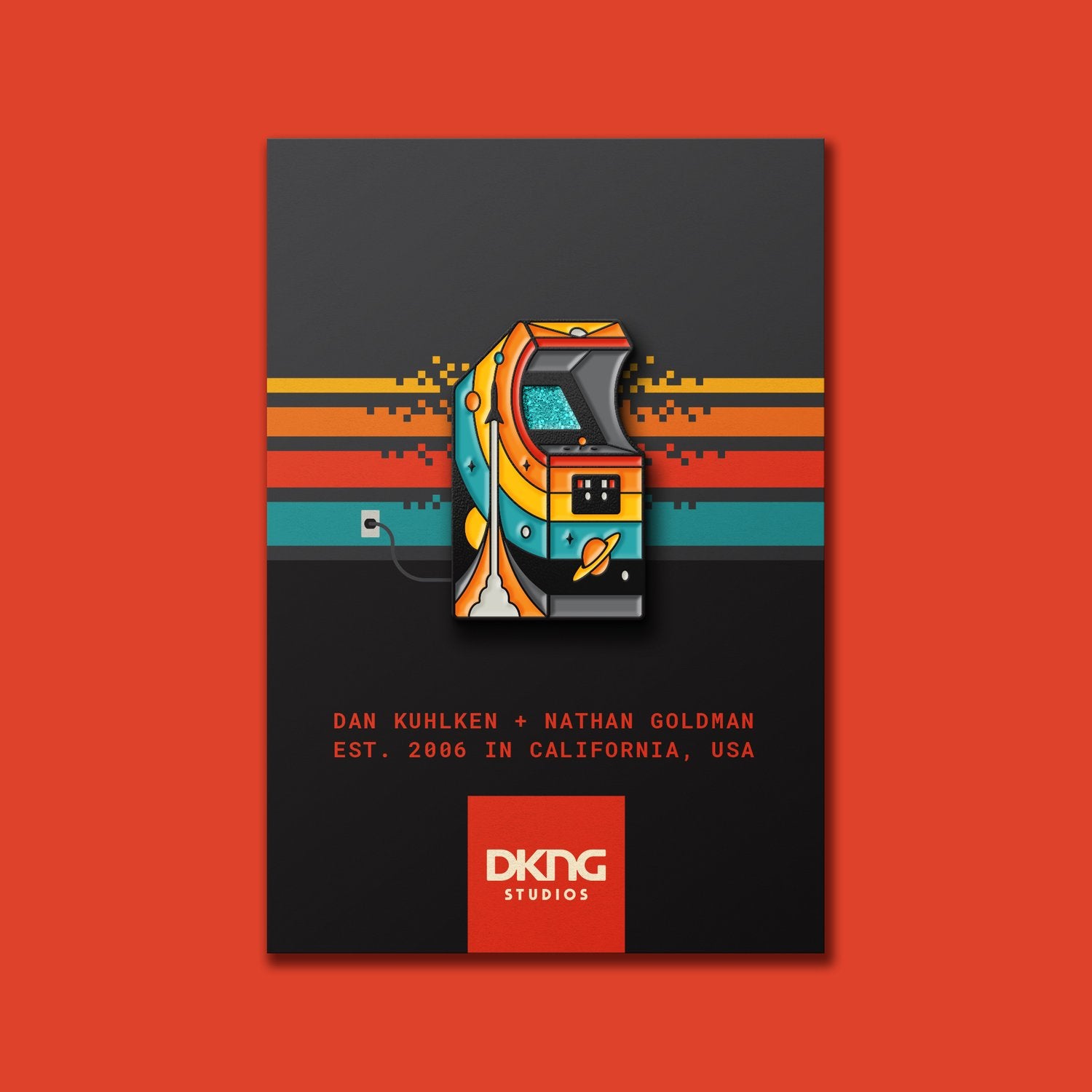 "Arcade: Fly" Pin by DKNG