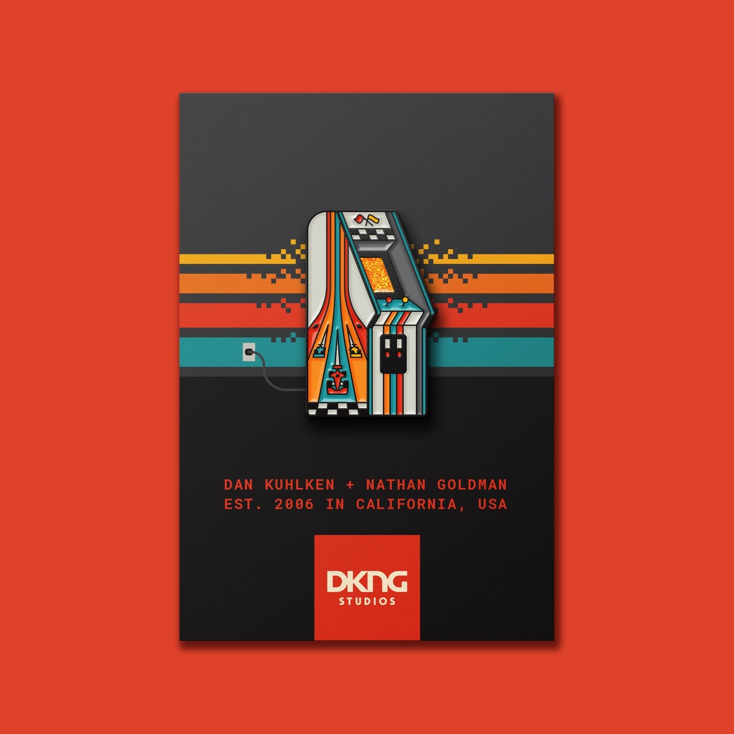 "Arcade: Race" Pin by DKNG