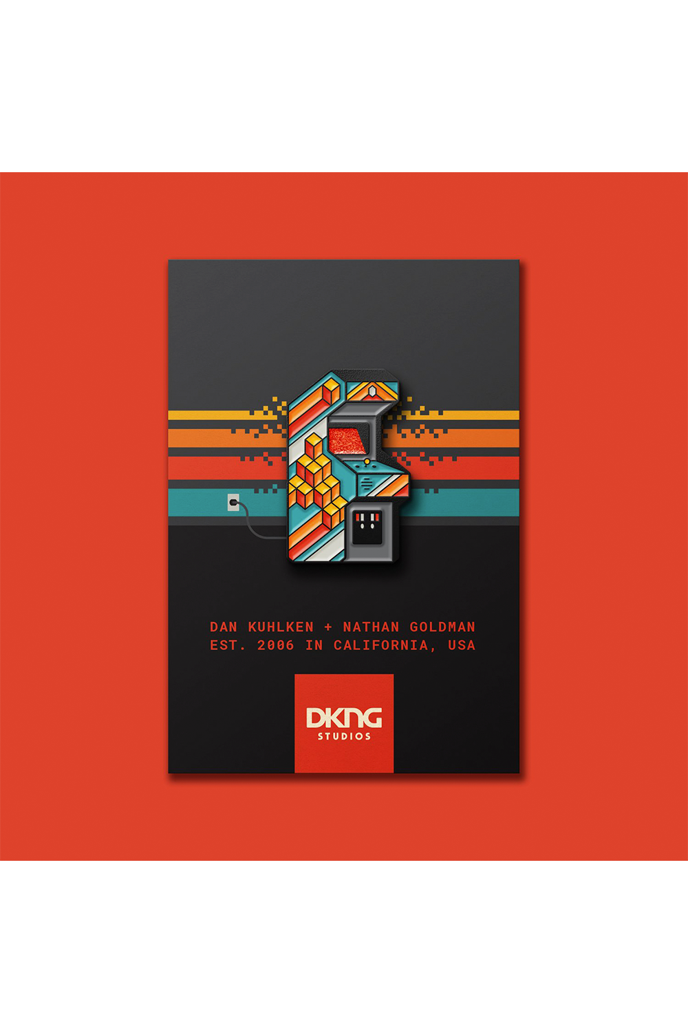 "Arcade: Build" Pin by DKNG