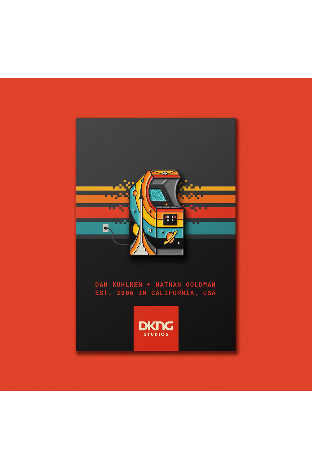 "Arcade: Fly" Pin by DKNG
