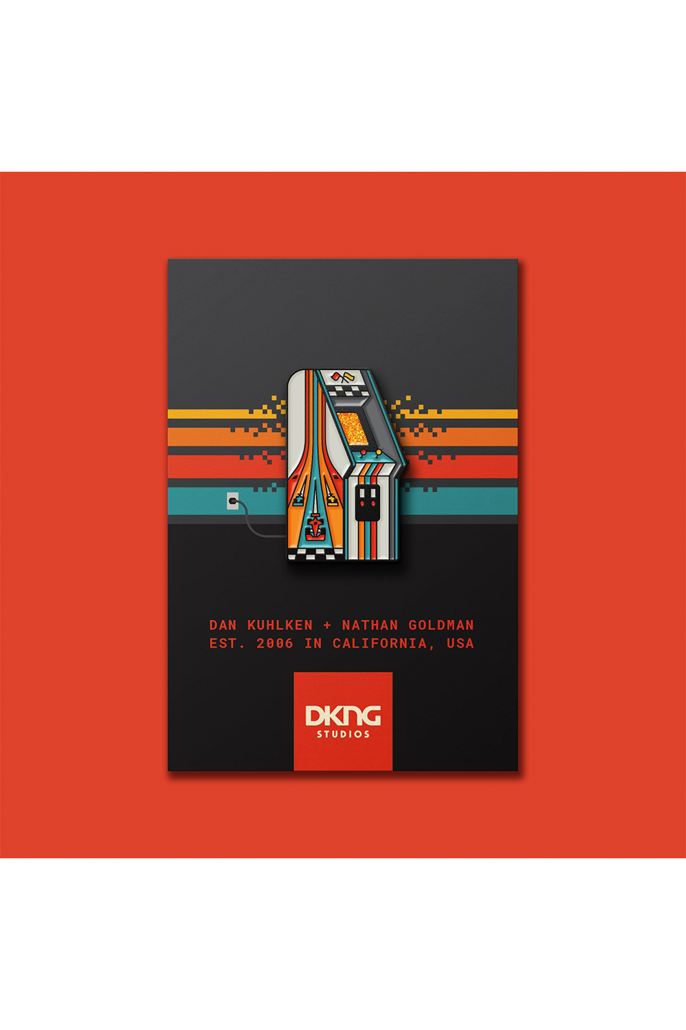 "Arcade: Race" Pin by DKNG