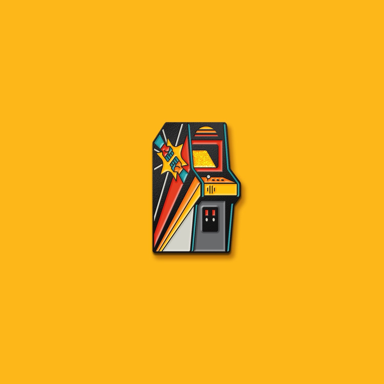 "Arcade: Fight" Pin by DKNG