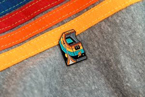 "Arcade: Fly" Pin by DKNG