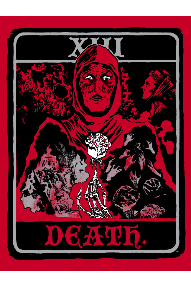 "Tarot of the Red Death" by M. Fersner