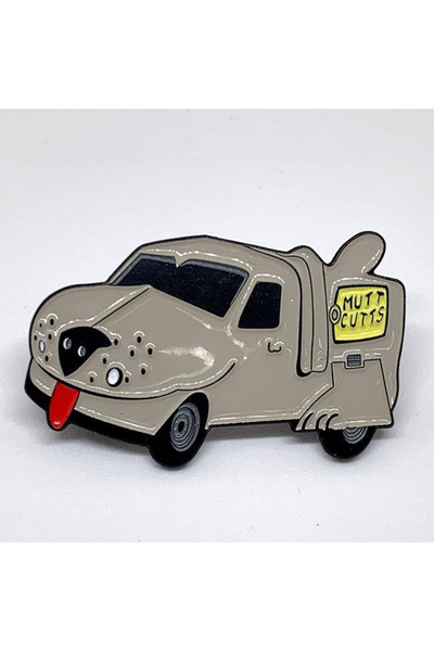 784. "Mutt Cutts" Pin by Hellraiser Designs