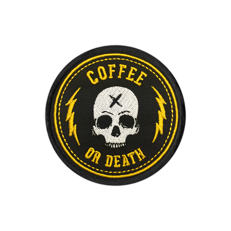 "Coffee or Death" Patch by Matthew Johnson