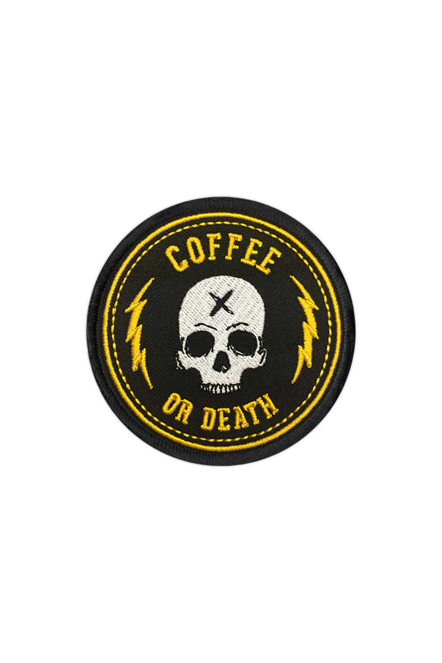 "Coffee or Death" Patch by Matthew Johnson