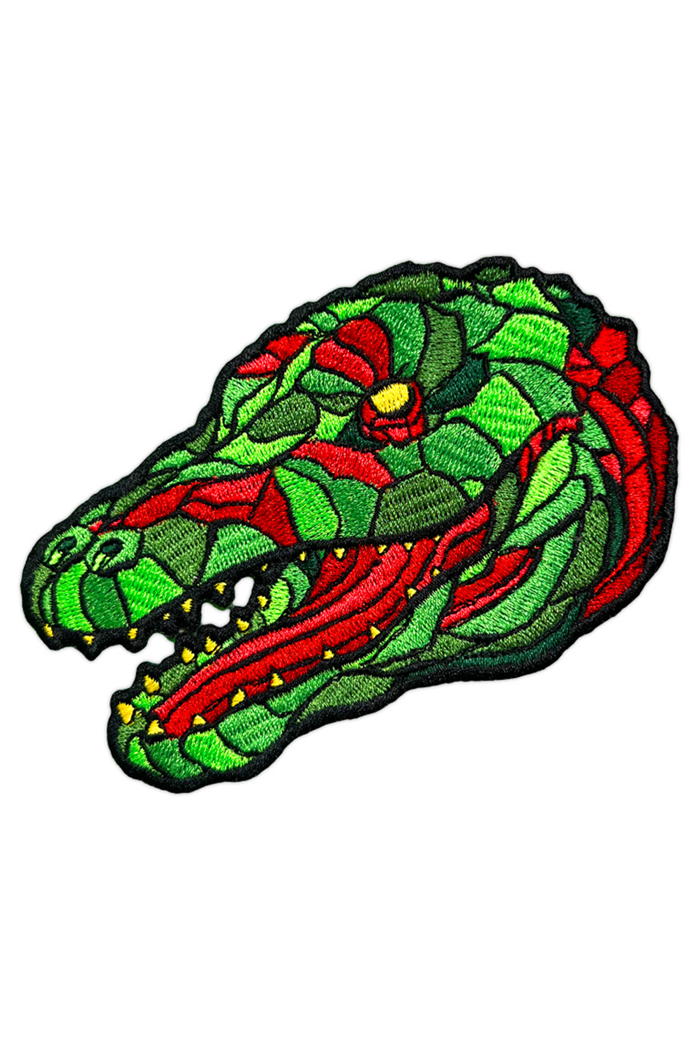 "Gator Head Green Head" Patch by Matthew Johnson