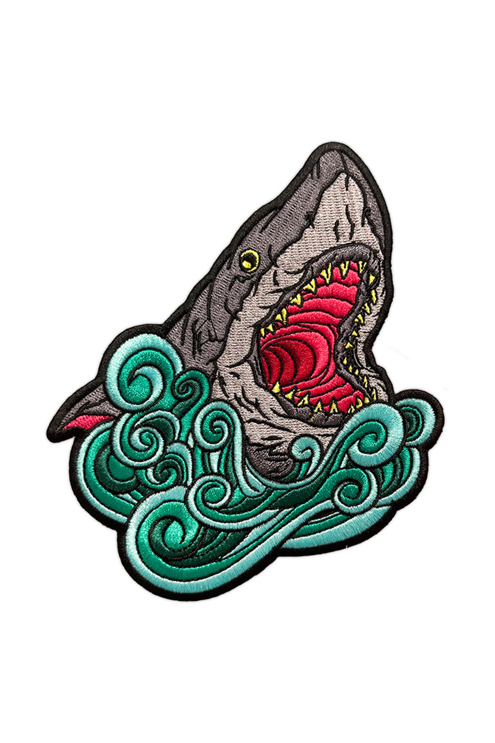 "Great White Shark Blue Water" Patch by Matthew Johnson