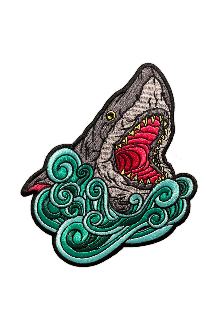 "Great White Shark Blue Water" Patch by Matthew Johnson