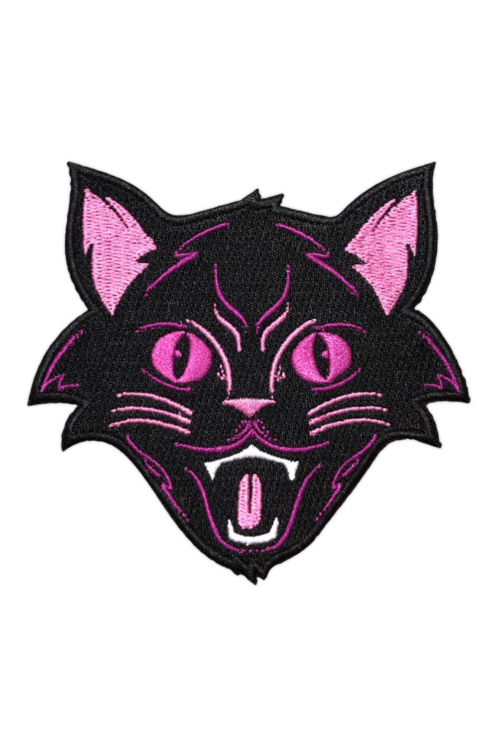 "Purple Halloween Cat" Patch by Matthew Johnson