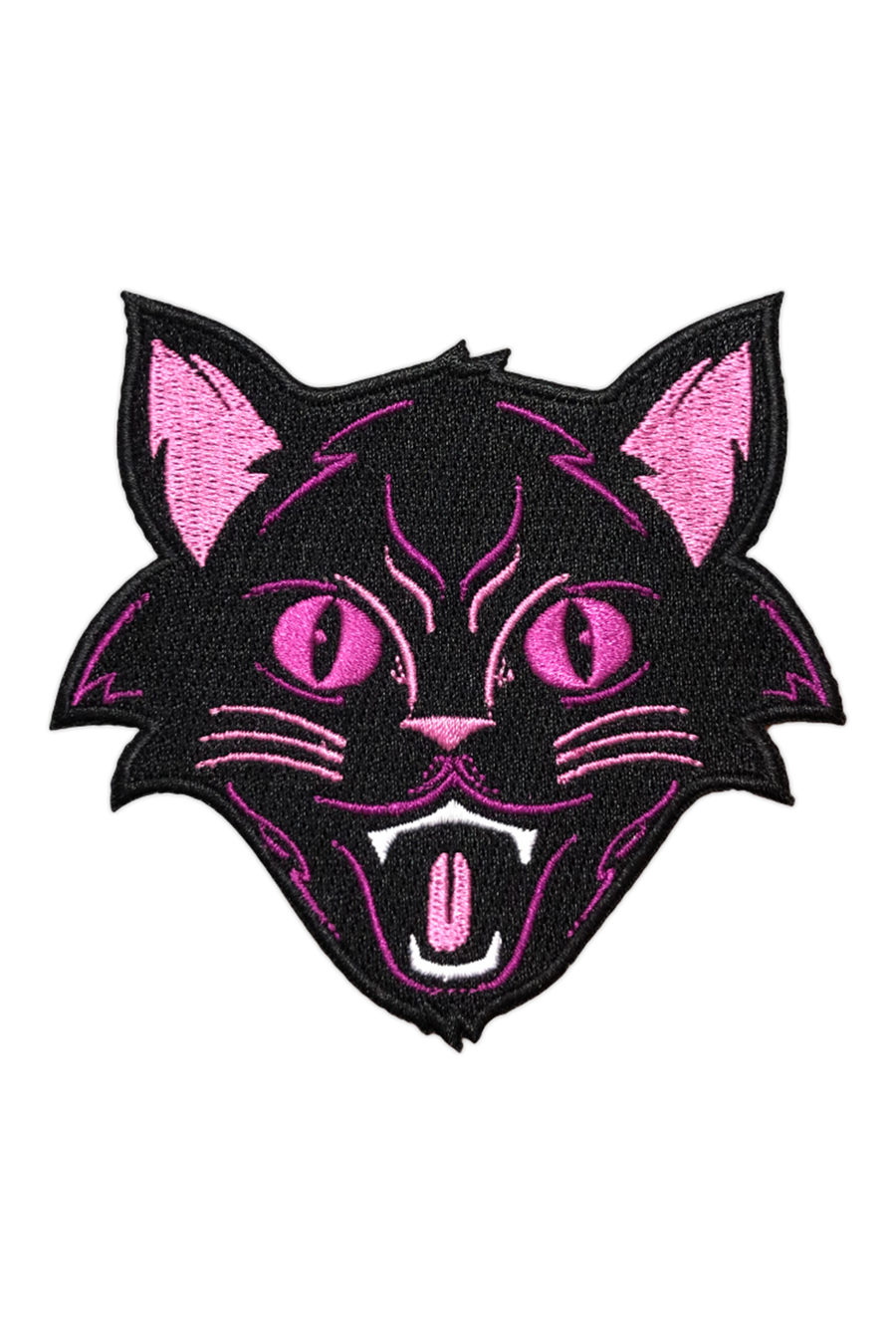 "Purple Halloween Cat" Patch by Matthew Johnson