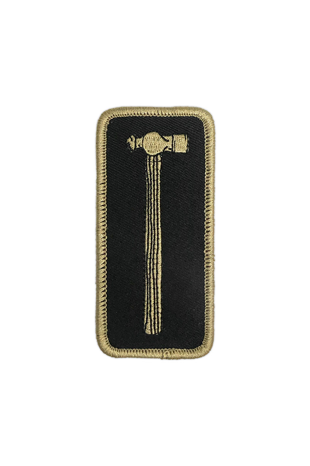 "Ball Peen Hammer Gold" Patch by Matthew Johnson