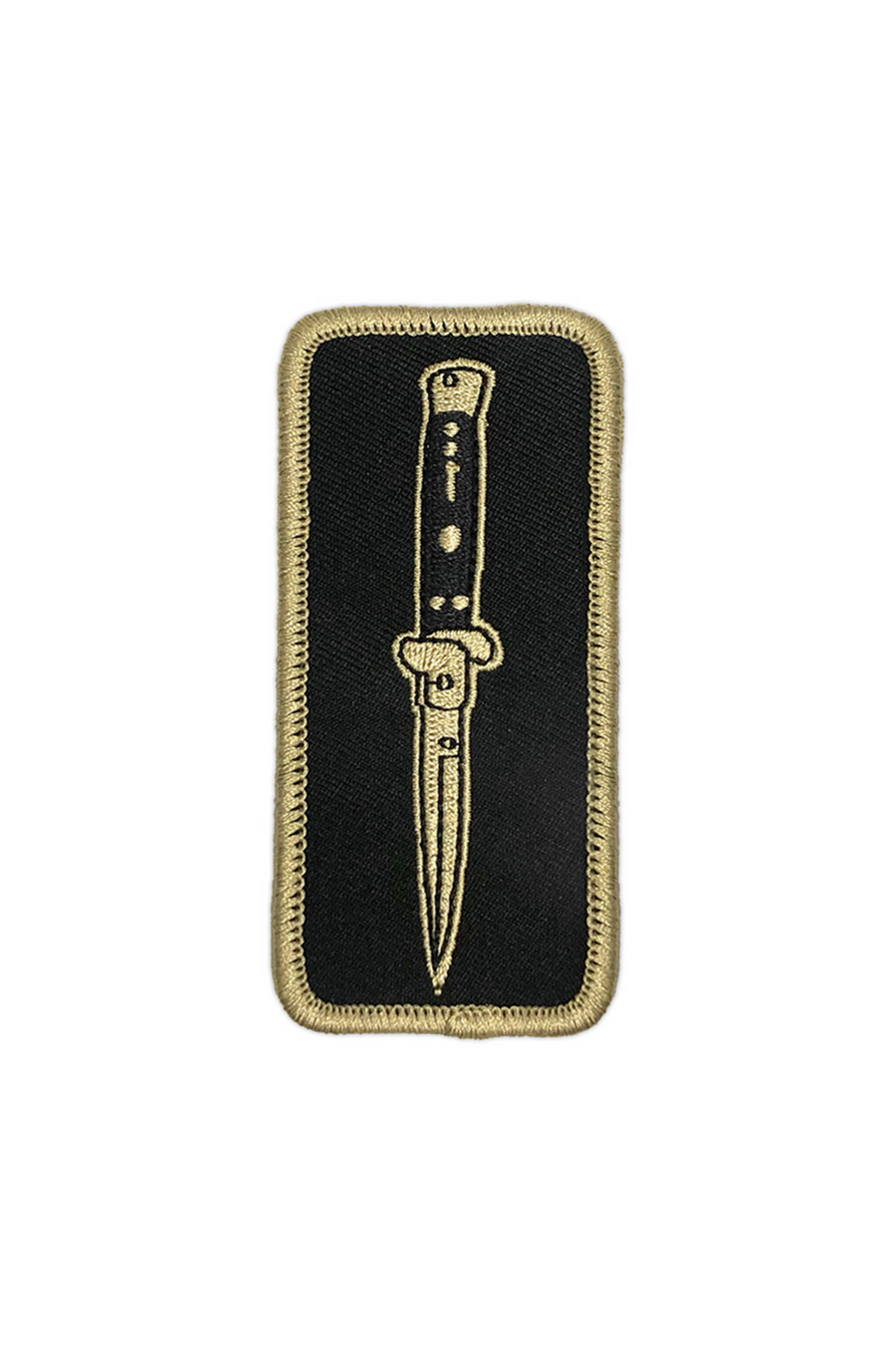 "Switchblade Gold" Patch by Matthew Johnson