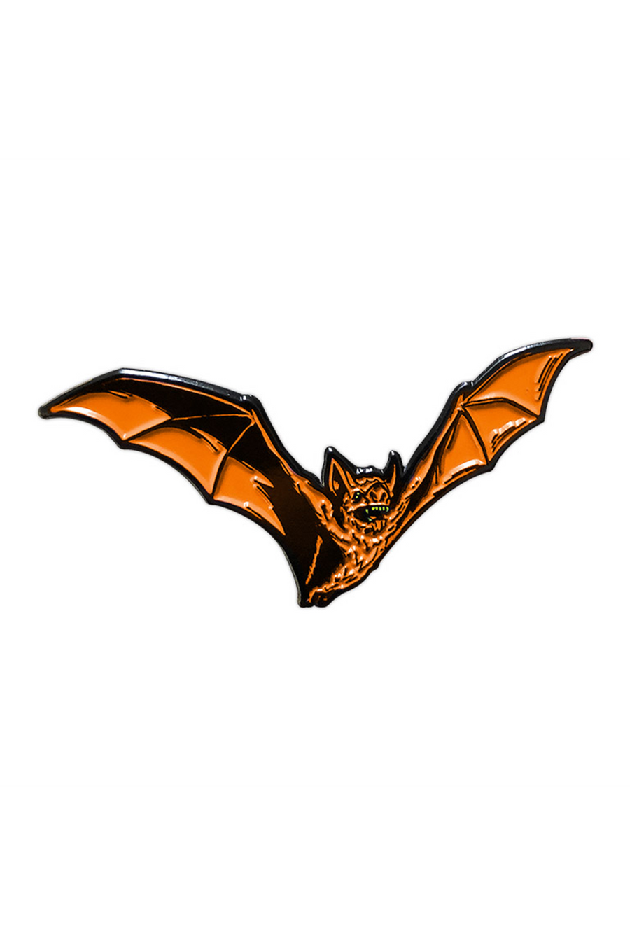 877. "Orange Bat" Pin by Matthew Johnson