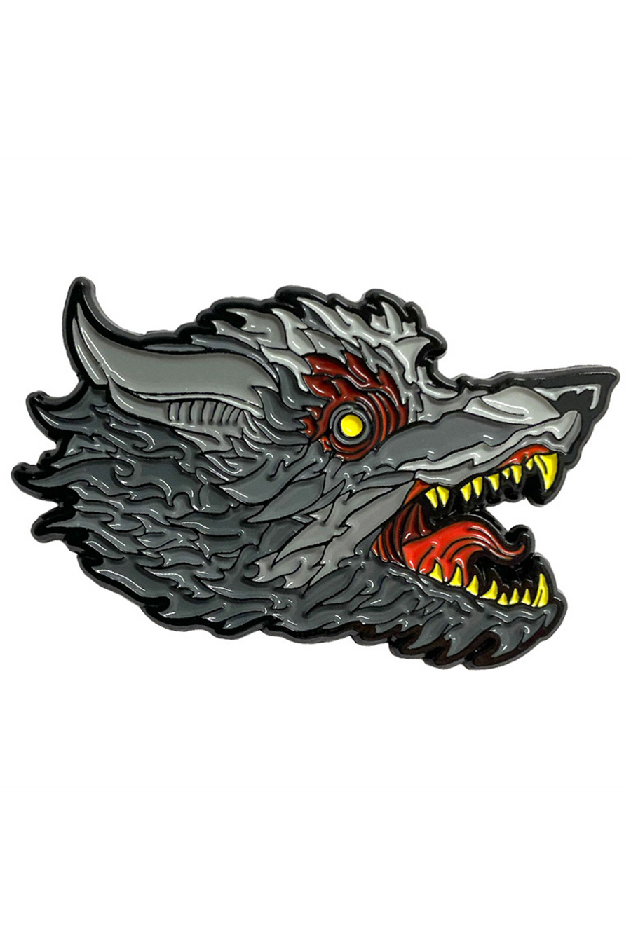 864. "Blood Wolf" Pin by Matthew Johnson