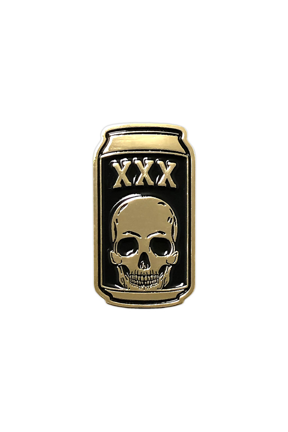 882. "Death Beer Gold" Pin by Matthew Johnson