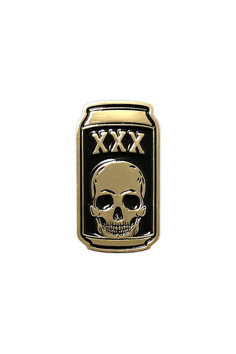 882. "Death Beer Gold" Pin by Matthew Johnson