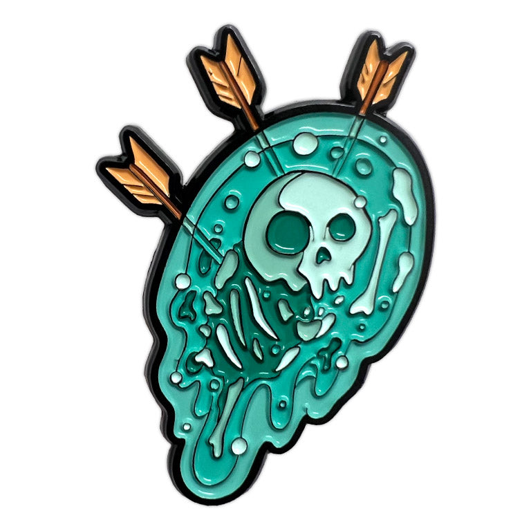 862. "Gelatinous Void Blue" Pin by Matthew Johnson