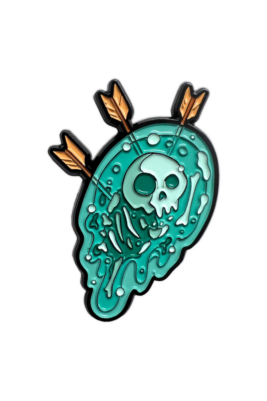862. "Gelatinous Void Blue" Pin by Matthew Johnson