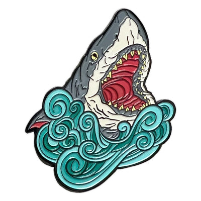861. "Great White Shark Blue Water" Pin by Matthew Johnson