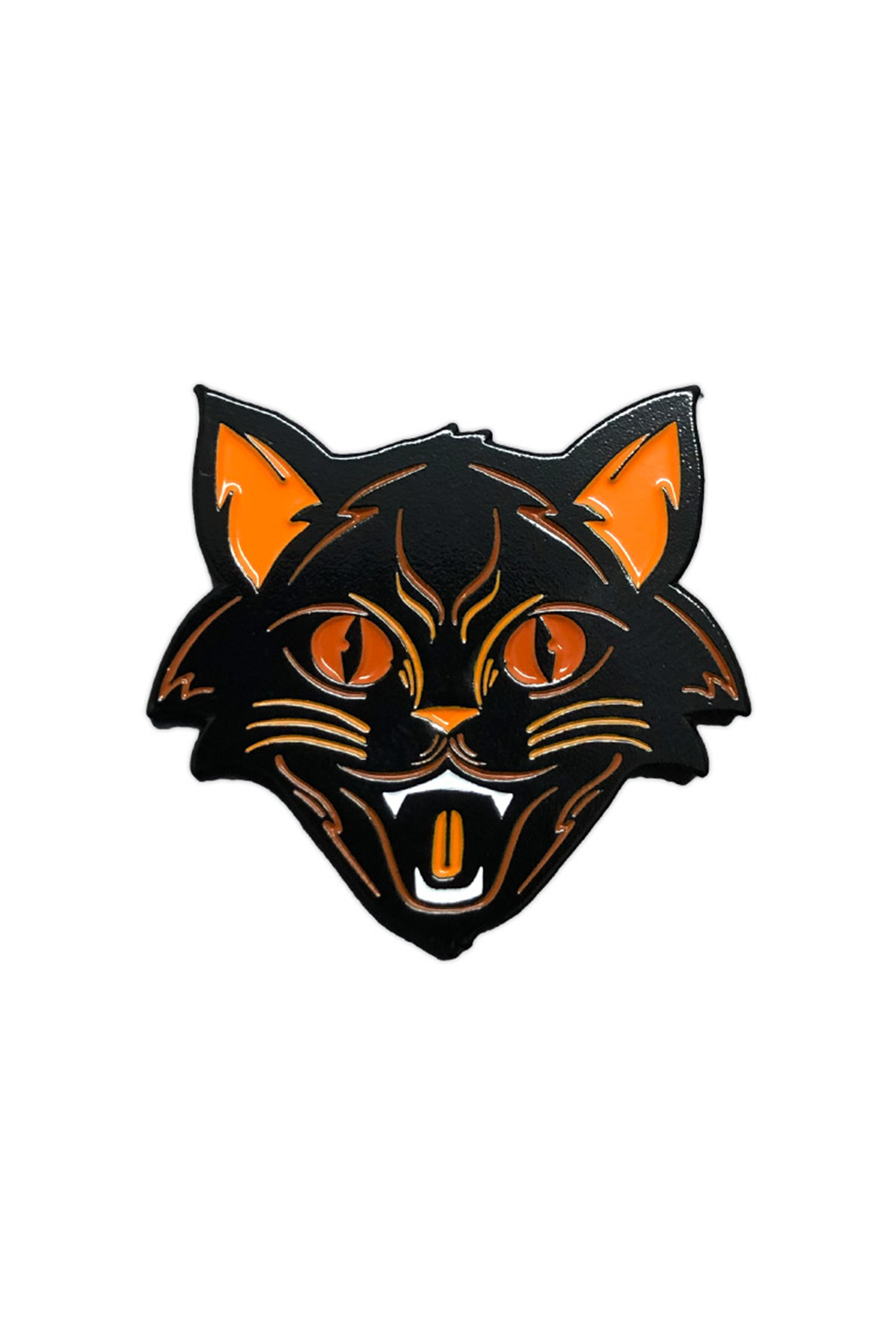 878. "Orange Halloween Cat" Pin by Matthew Johnson