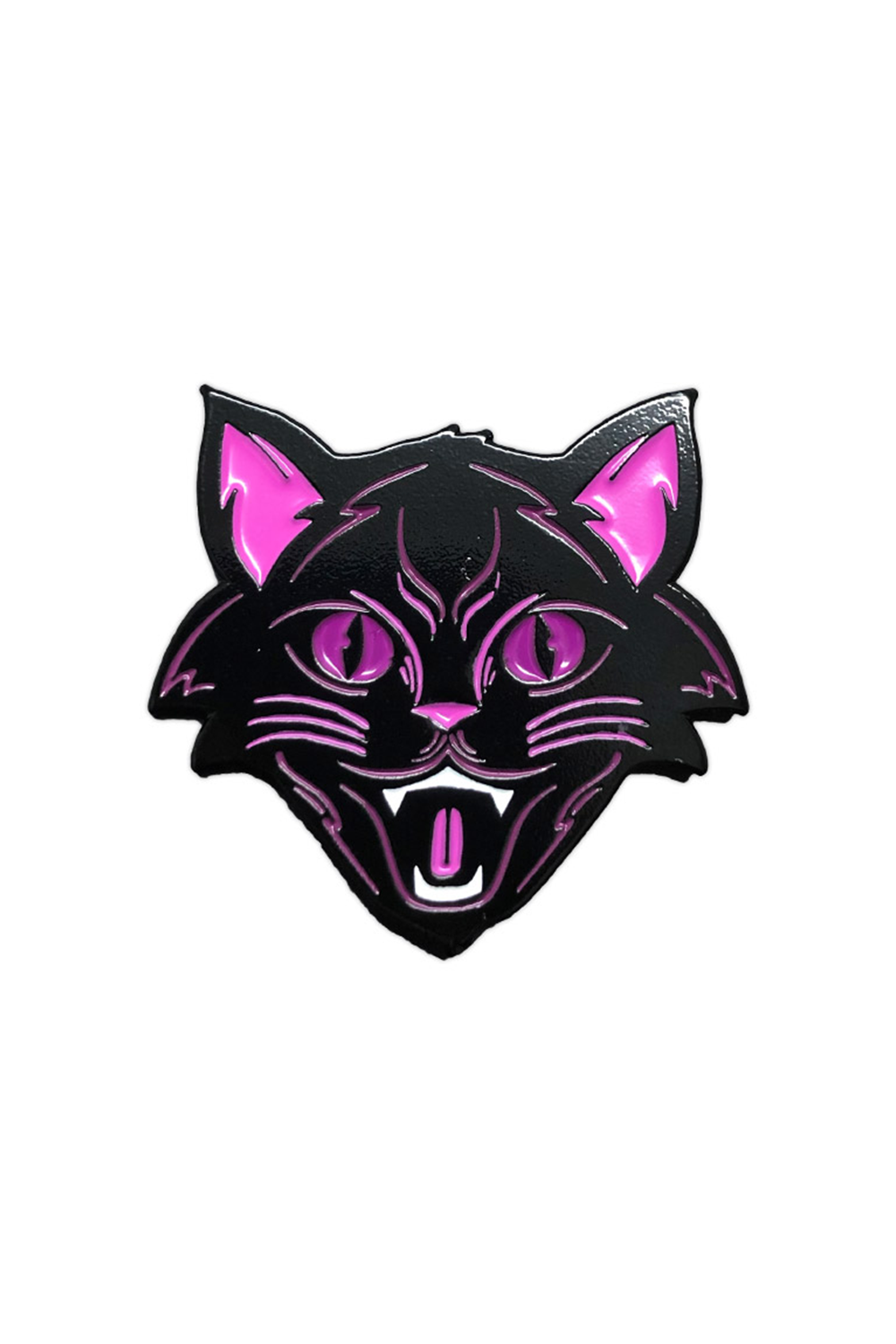 879. "Purple Halloween Cat" Pin by Matthew Johnson