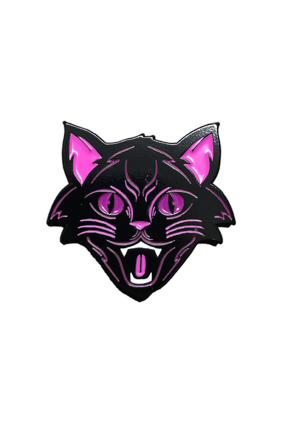 879. "Purple Halloween Cat" Pin by Matthew Johnson
