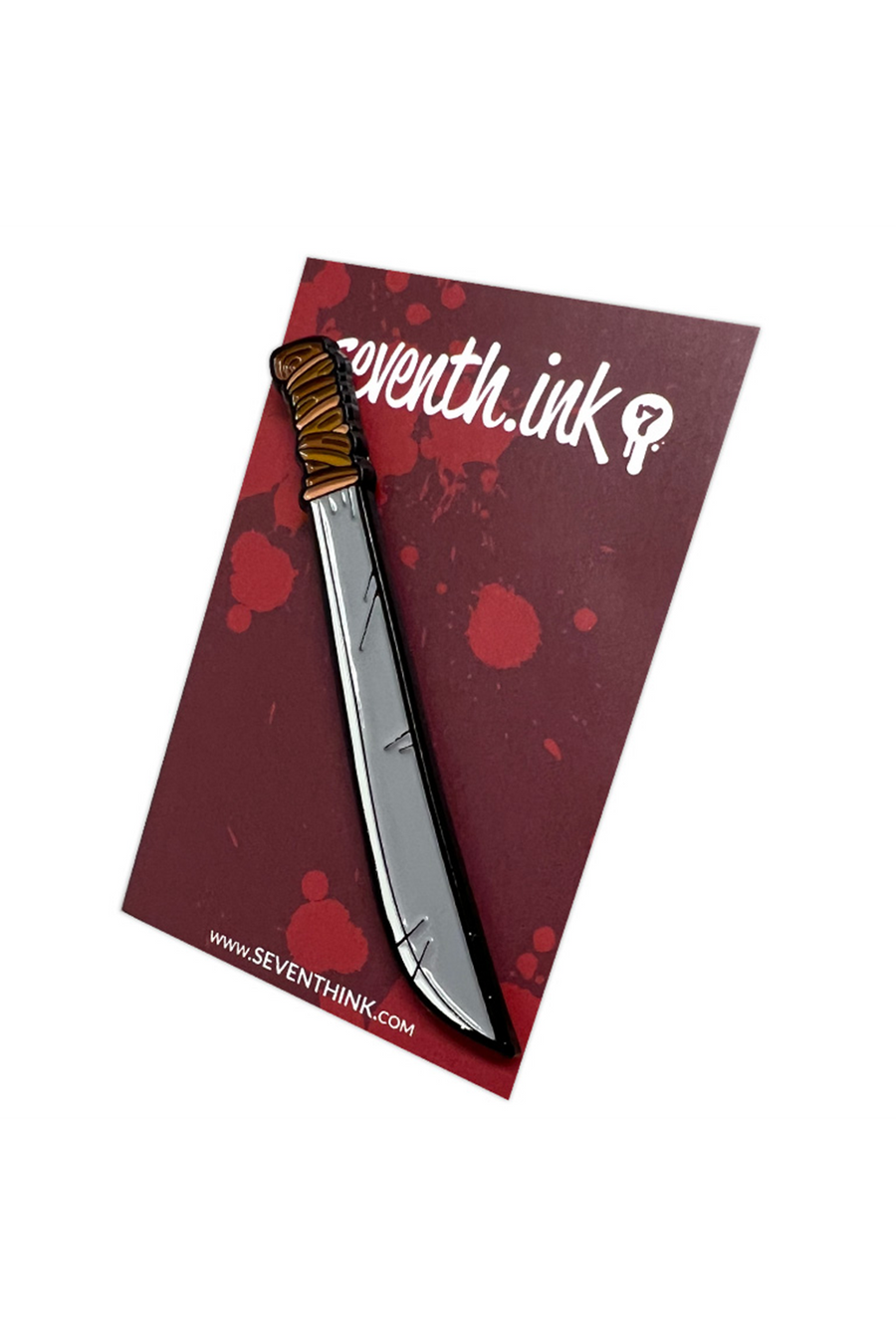 856. "Machete Gray" Pin by Matthew Johnson