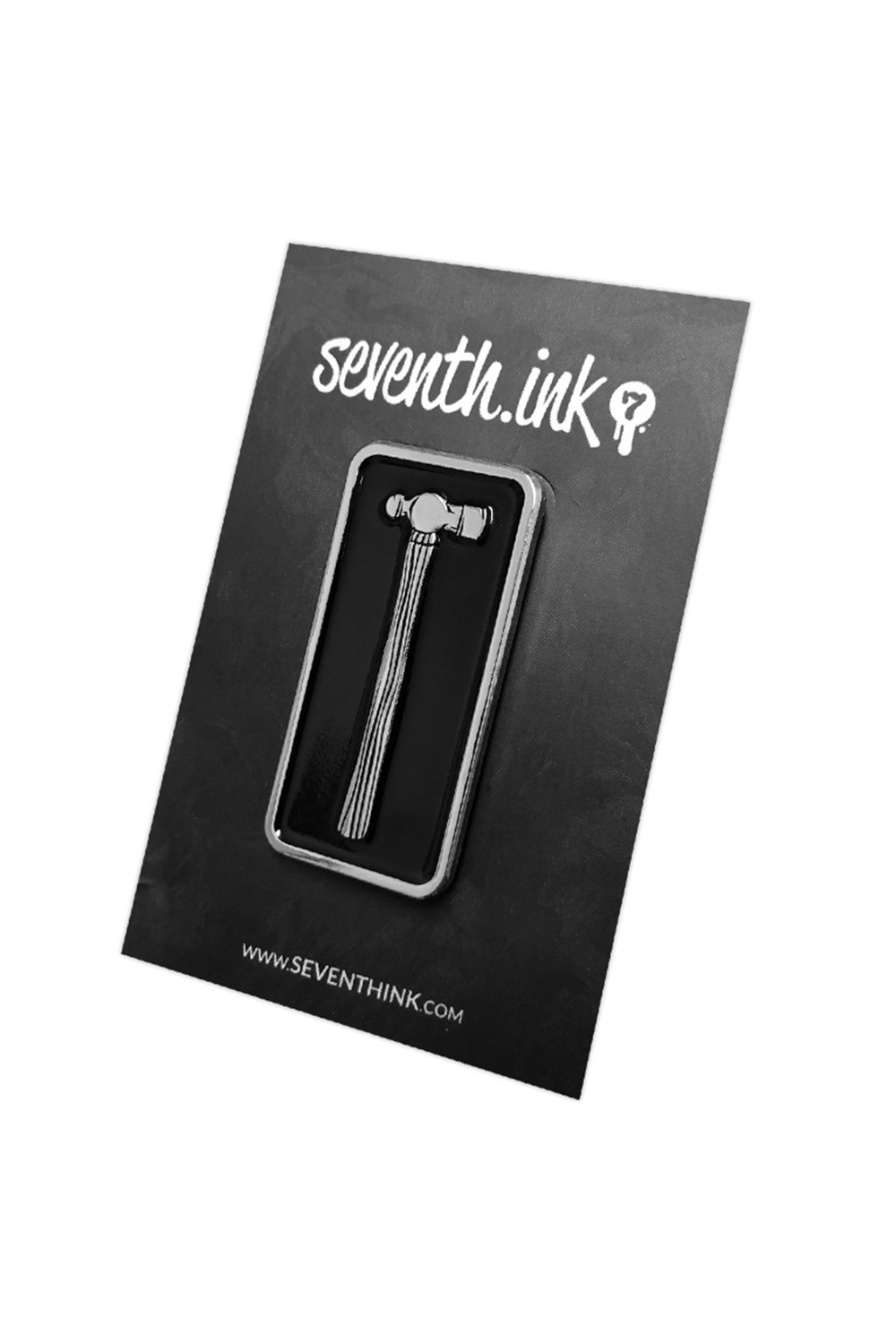 872. "Ball Peen Hammer Silver" Pin by Matthew Johnson