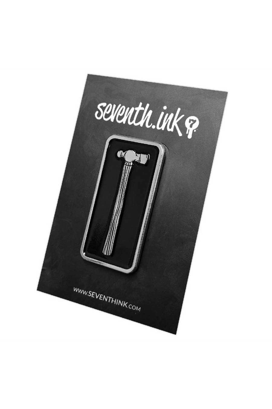 872. "Ball Peen Hammer Silver" Pin by Matthew Johnson