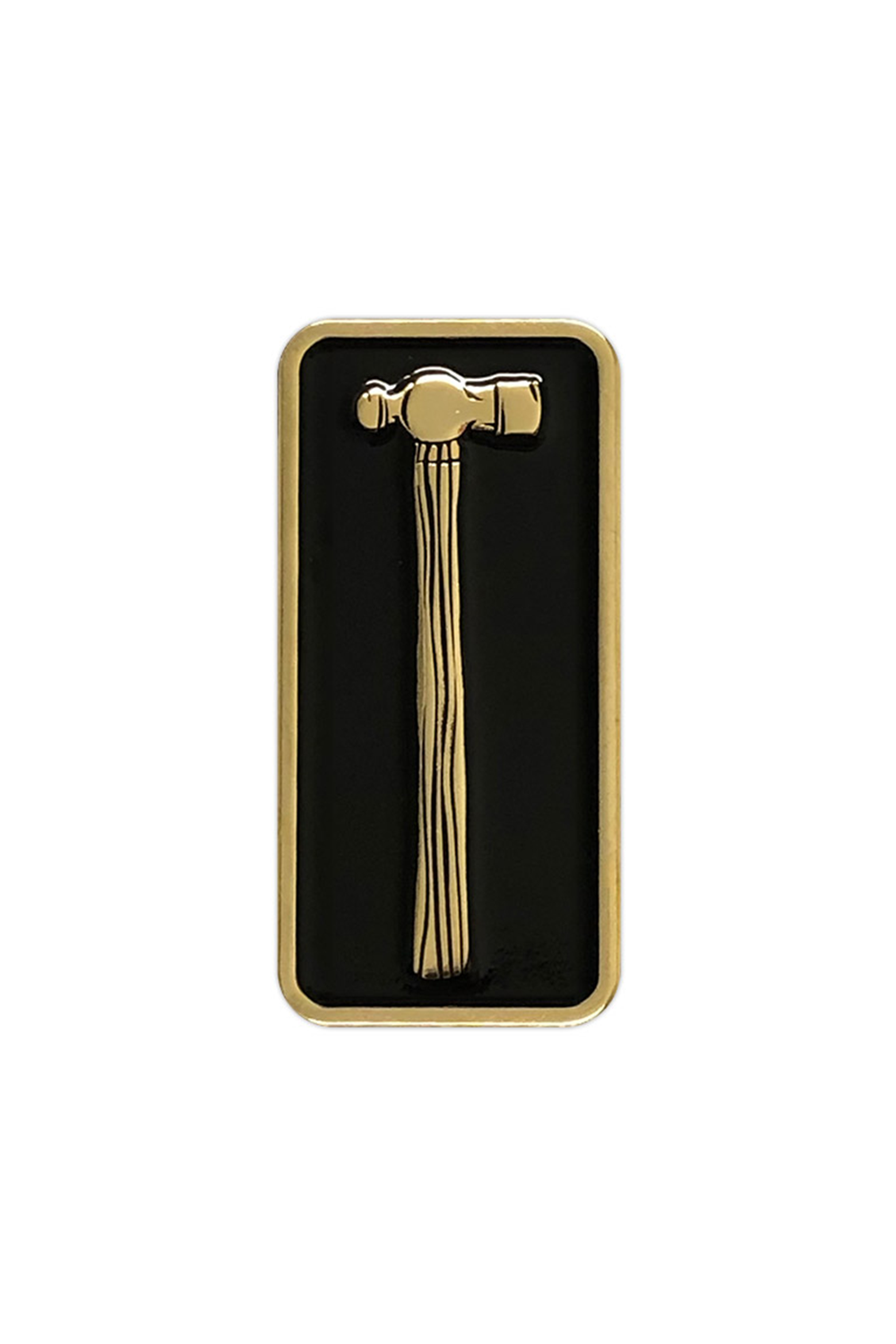 871. "Ball Peen Hammer Gold" Pin by Matthew Johnson