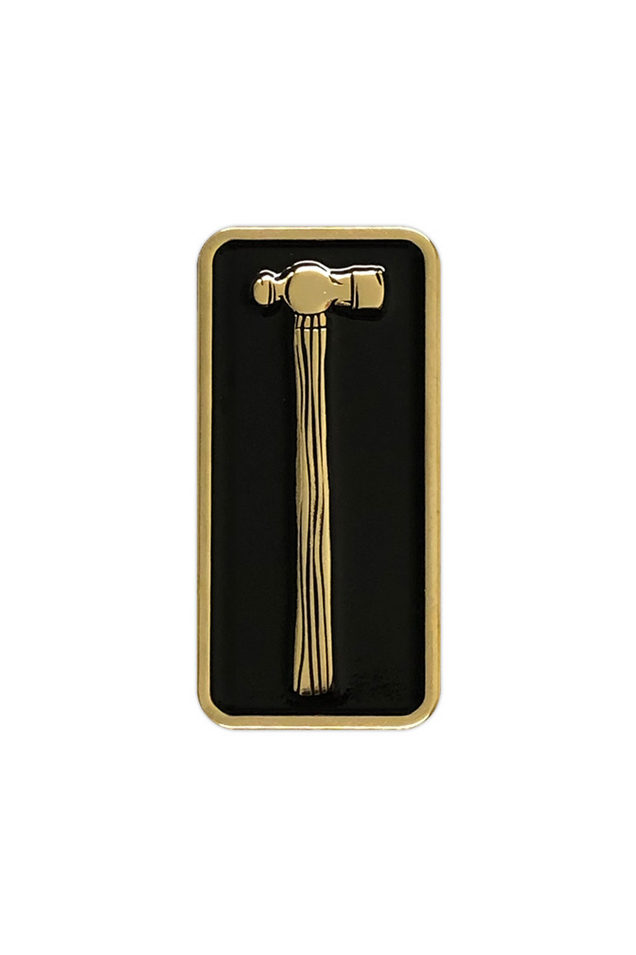 871. "Ball Peen Hammer Gold" Pin by Matthew Johnson