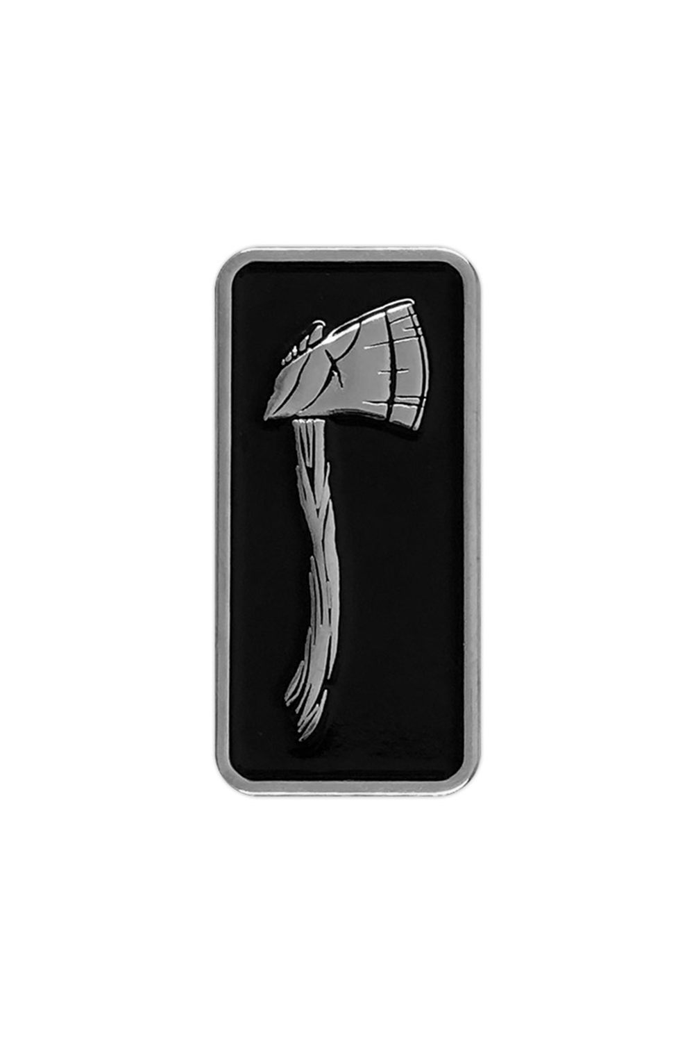 870. "Hatchet Silver" Pin by Matthew Johnson