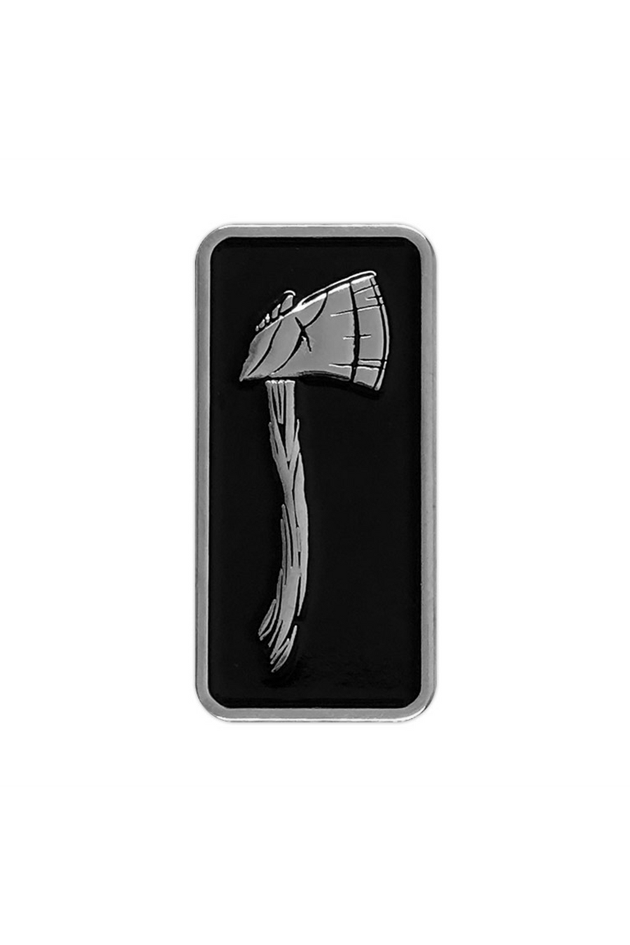870. "Hatchet Silver" Pin by Matthew Johnson