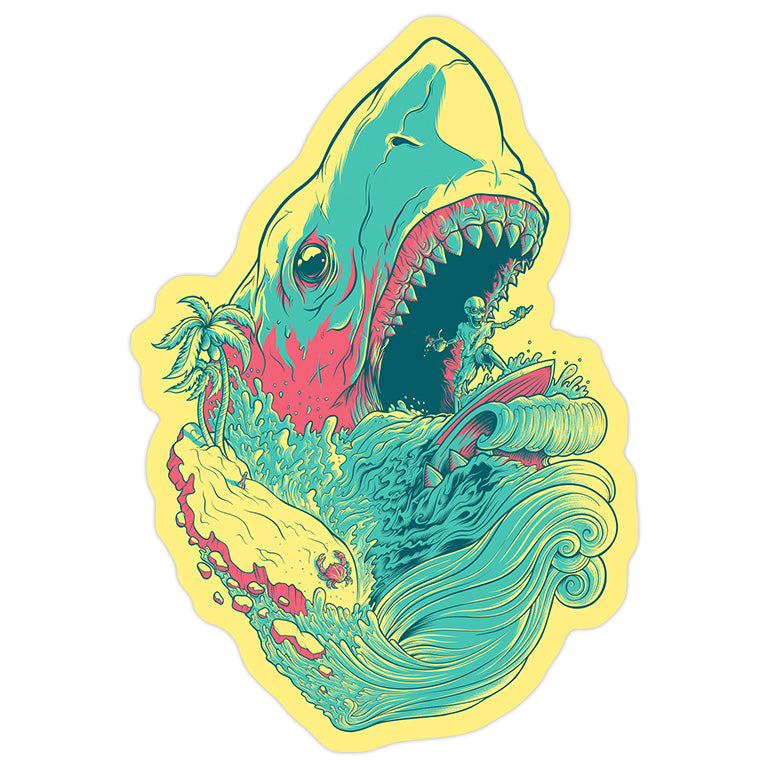 "Hang Loose" Sticker by Matthew Johnson
