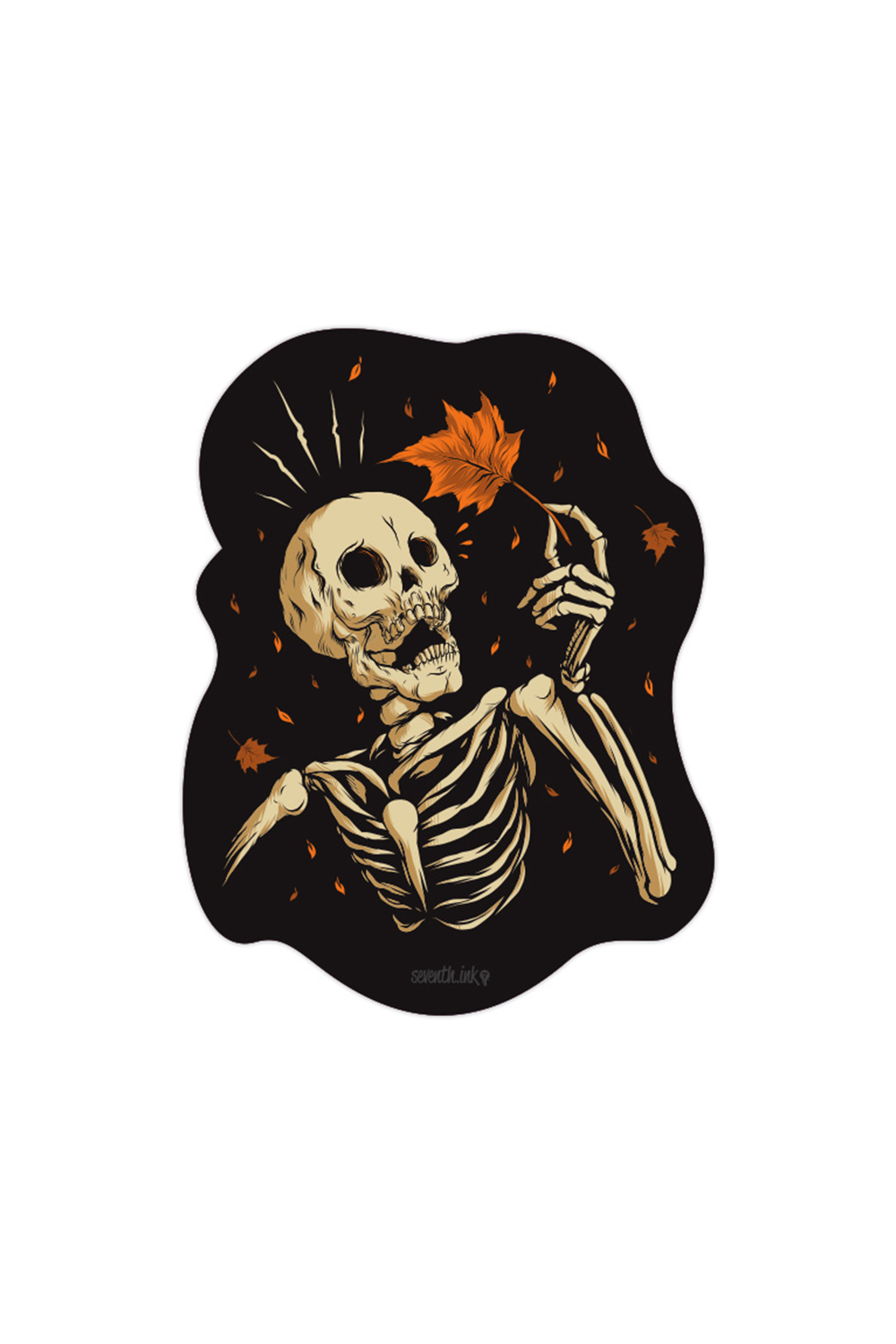 "Mapled" Sticker by Matthew Johnson