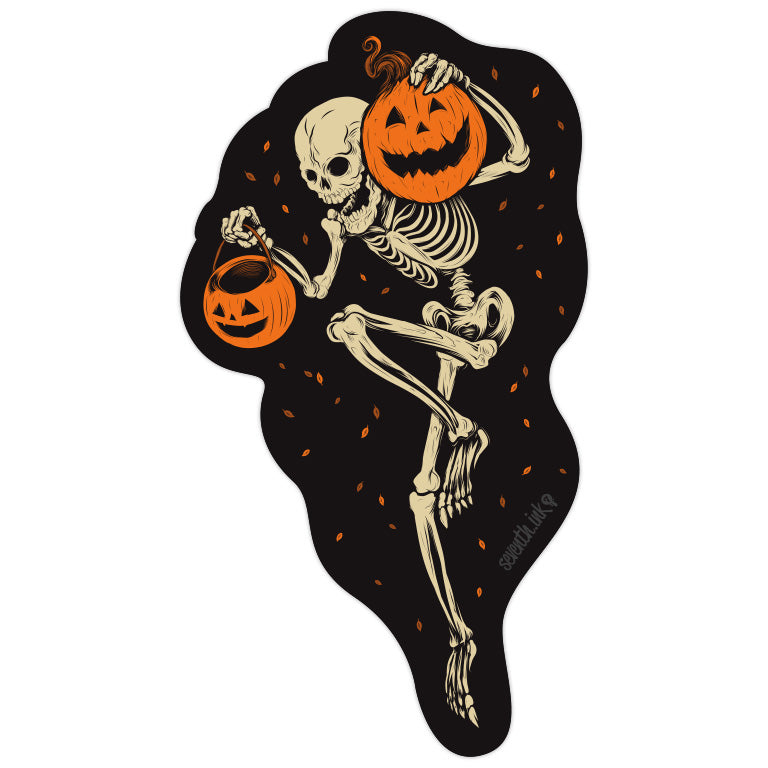 "Night of the Pumpkin" Sticker by Matthew Johnson
