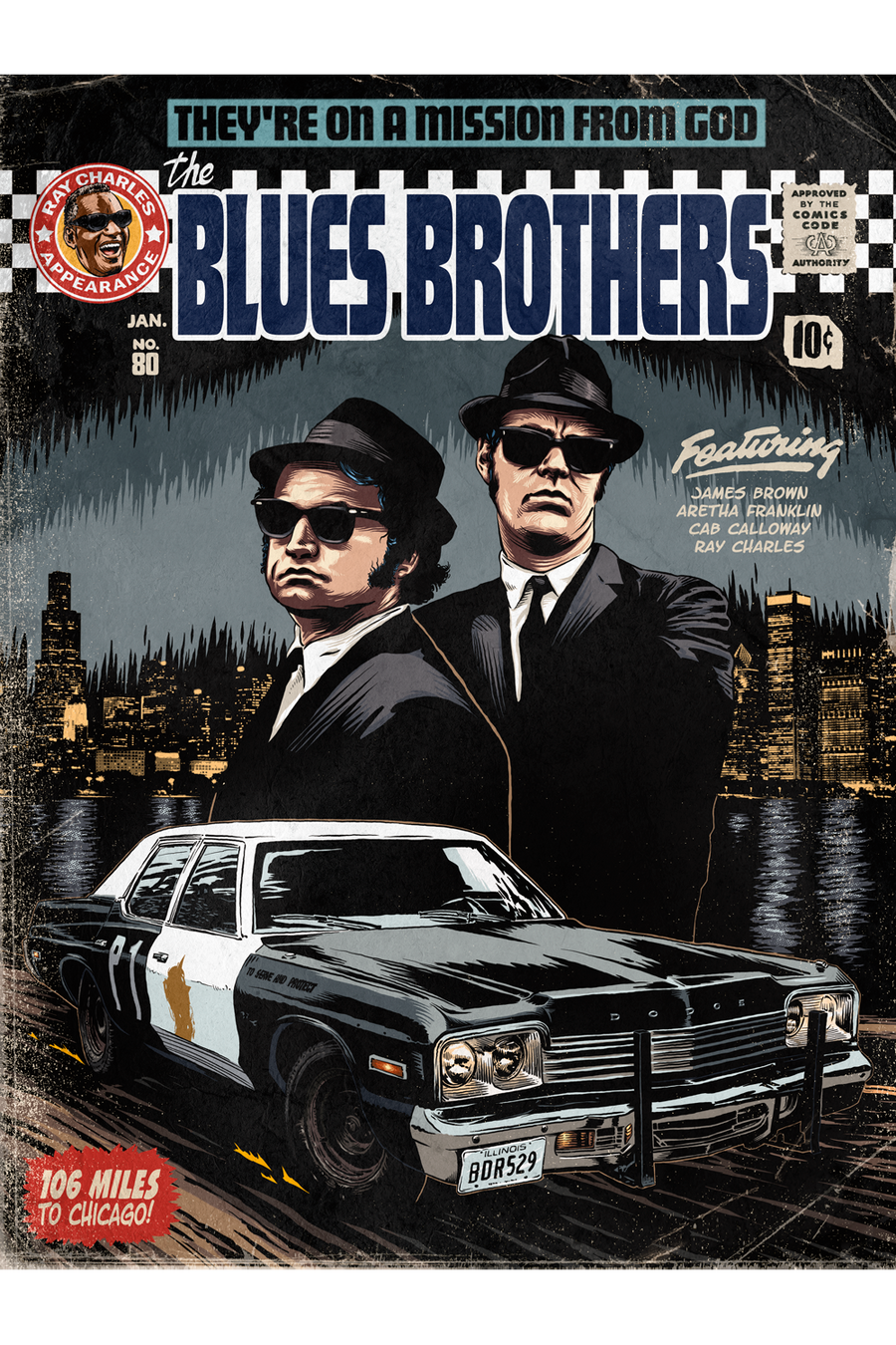 "106 Miles To Chicago" by 12sketches