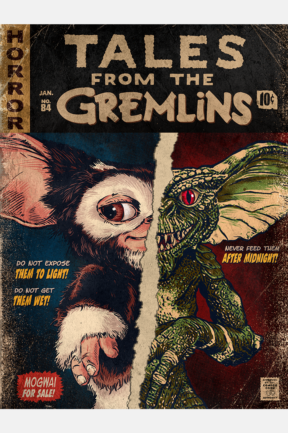 "Never Feed It After Midnight" by 12sketches