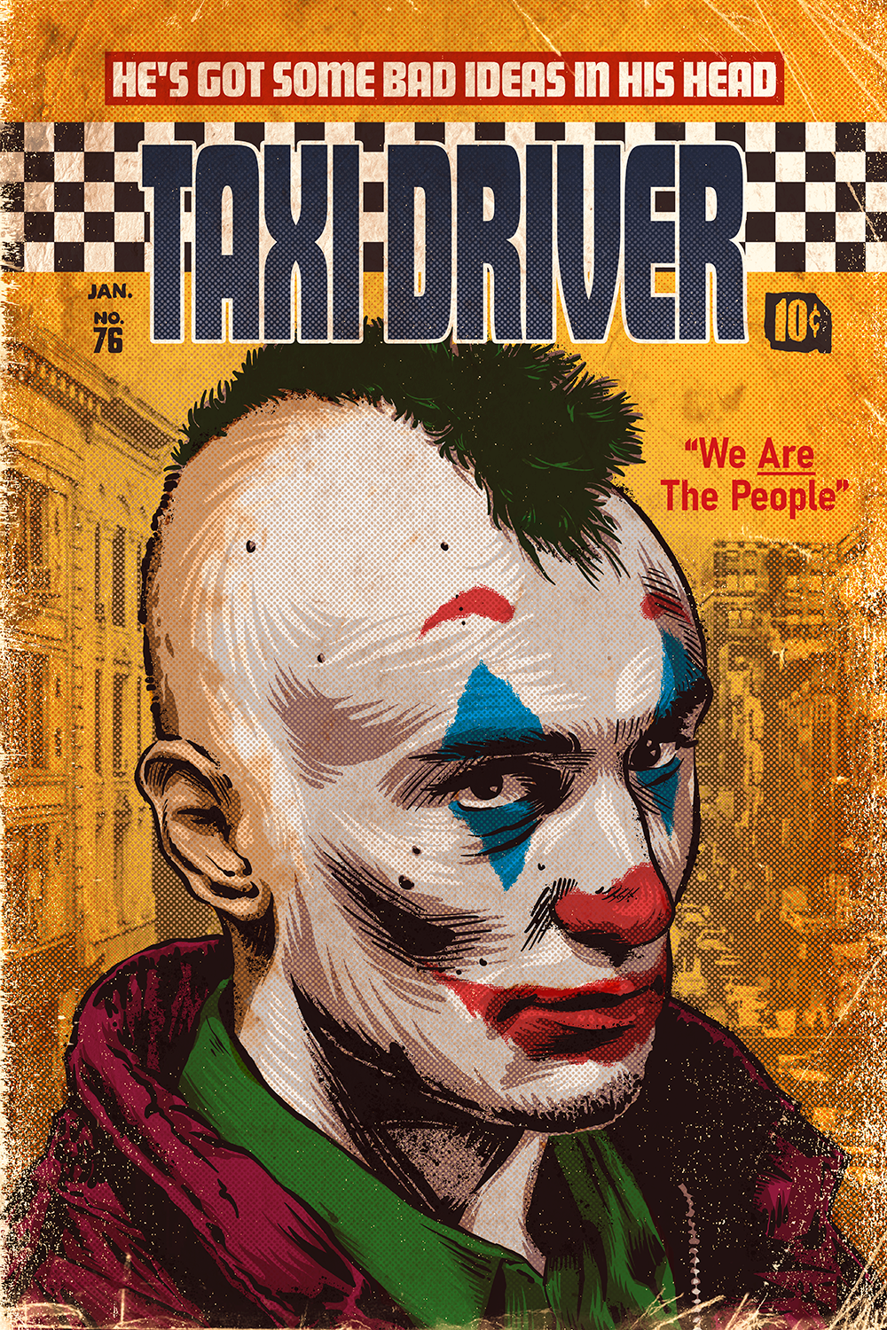 "You talkin’ to me, Joker?" by 12sketches